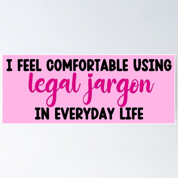 Item preview, Legal Jargon designed and sold by baileyvannatta.
