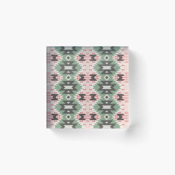 Item preview, ethnic American Aztec seamless colorful textile. designed and sold by dpsstudio.