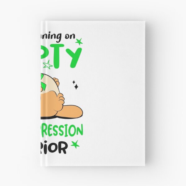 Item preview, Mostly running on Empty Manic Depression Warrior designed and sold by ElizabethS809.