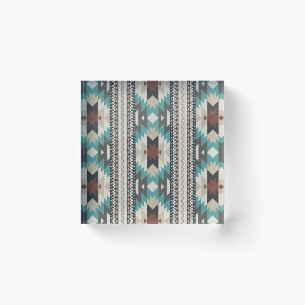 Item preview, ethnic American Aztec seamless colorful textile. designed and sold by dpsstudio.