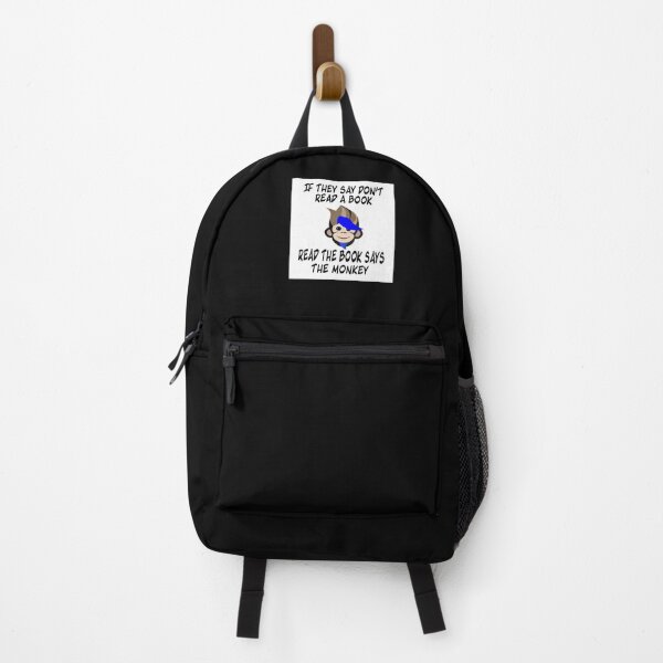 Item preview, if they say don't read a book read the book says the monkey designed and sold by RemieJames.