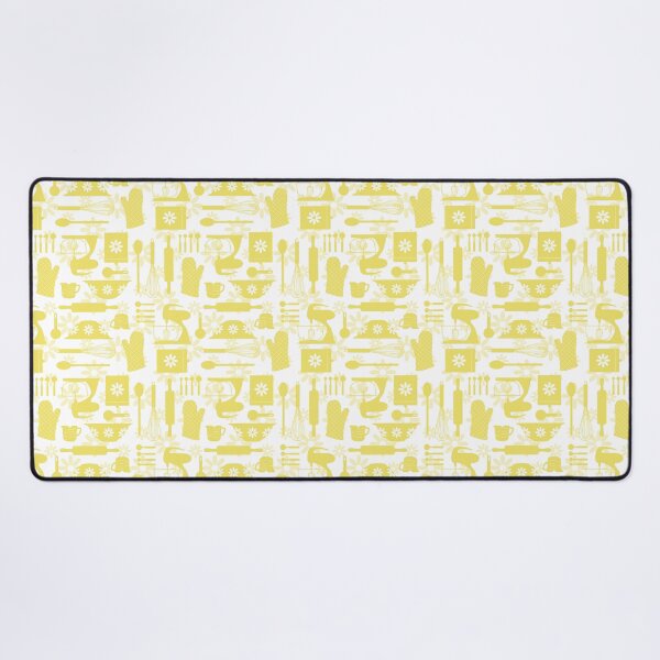 Item preview, Yellow Retro Kitchen  designed and sold by WickedRefined - Nicole Demereckis.