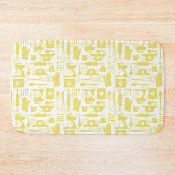 Item preview, Yellow Retro Kitchen  designed and sold by WickedRefined - Nicole Demereckis.