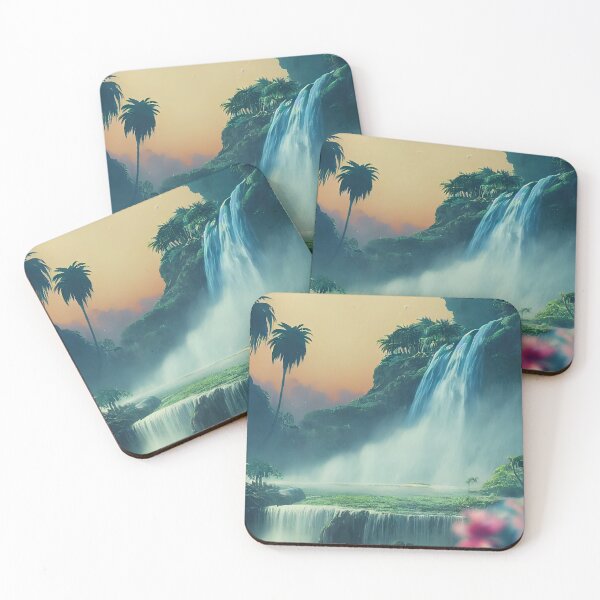 Item preview, Tropical Waterfall designed and sold by ParadiseSlice.