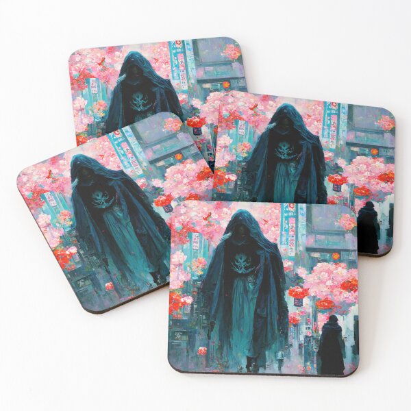 Item preview, Shinigami Cherry Blossom Reaper designed and sold by friskyfoxtrot.