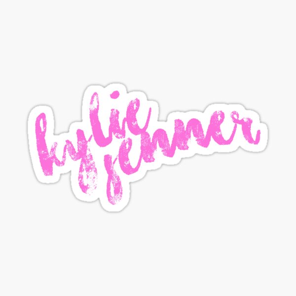 Kylie lip art Sticker