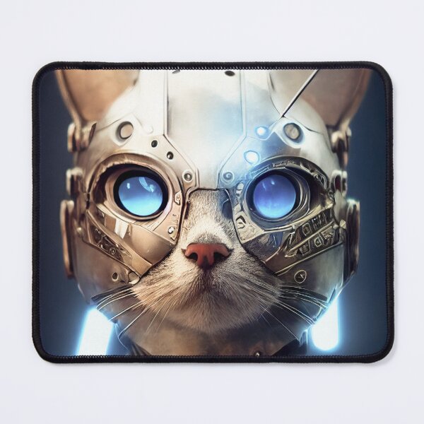 Item preview, Cyborg Cats of the Future Three designed and sold by theblueofmyeye.