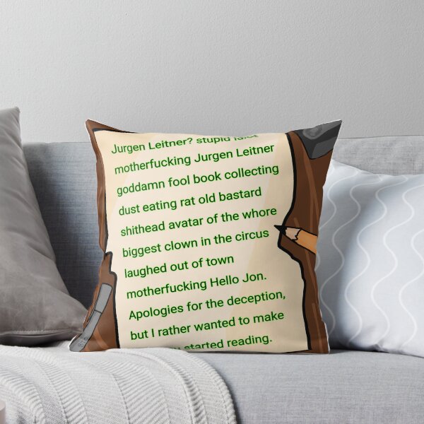 Item preview, Jurgen Leitner hello jon designed and sold by Garlic-Dragon.