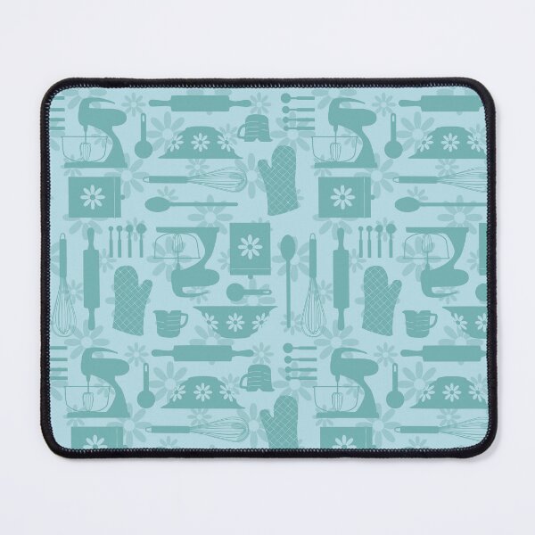 Item preview, Blue Retro Kitchen  designed and sold by WickedRefined - Nicole Demereckis.