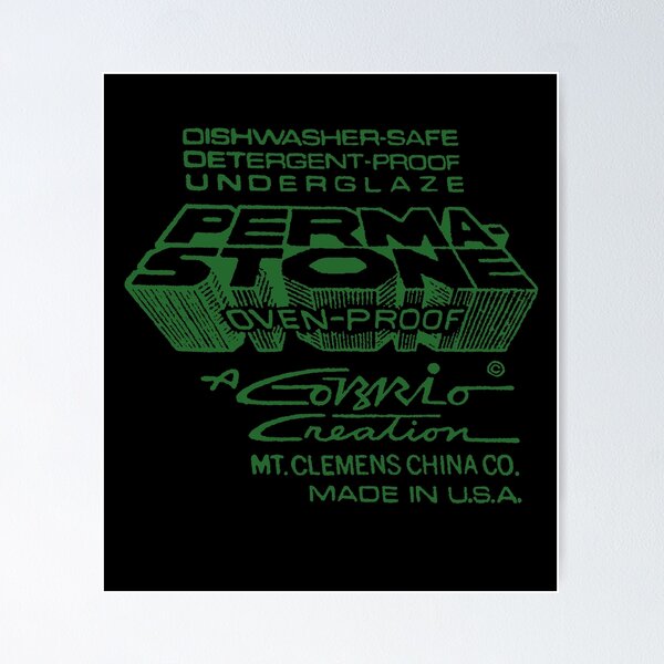 Item preview, Perma-stone Oven-Proof designed and sold by ceramicshirts.
