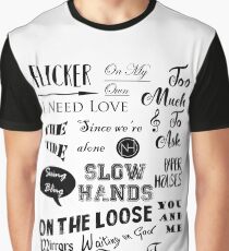 Flicker Songs | Niall Horan Graphic T-Shirt