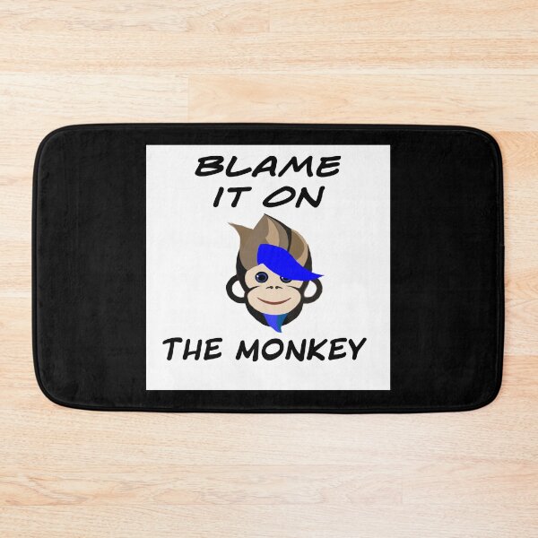 Item preview, Blame it on the monkey  designed and sold by RemieJames.
