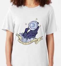 Babe with the power! Slim Fit T-Shirt