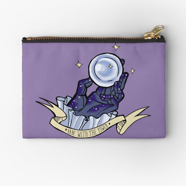 Babe with the power! Zipper Pouch