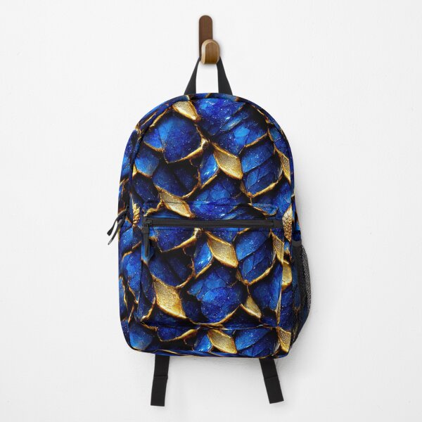 Item preview, Golden Sapphire Dragon Scales designed and sold by FantasyPatterns.