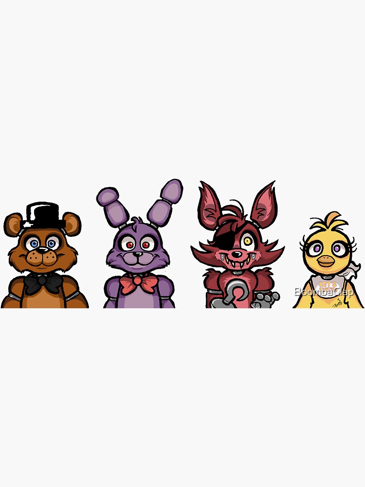 FNaF 2 Withered Pack Pin for Sale by BoombaClap