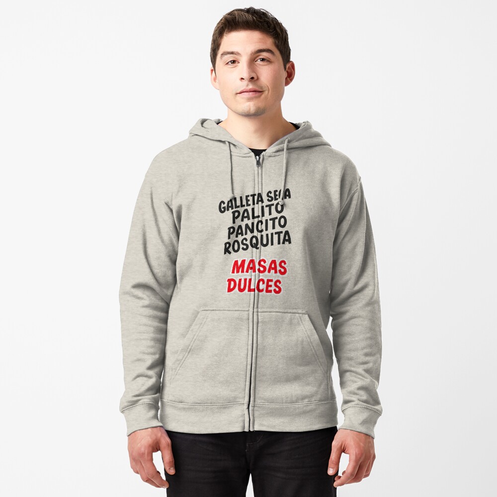 Vista previa del artículo con la obra «Sudadera con capucha y cremallera», diseñado y vendido por motorbread.