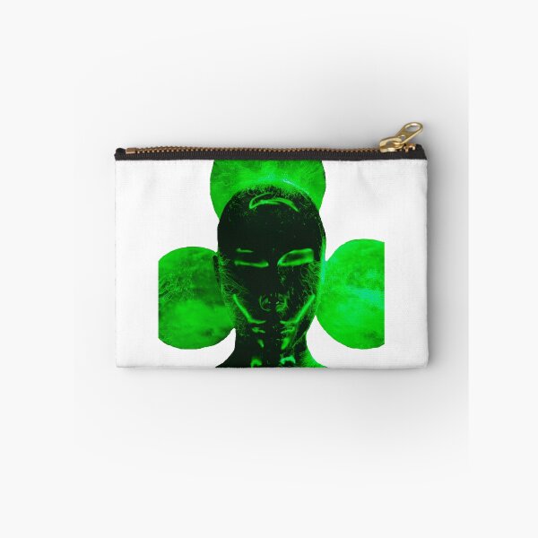 Item preview, Unusual Green Neon Futuristic Face design designed and sold by Dven-Clothes.