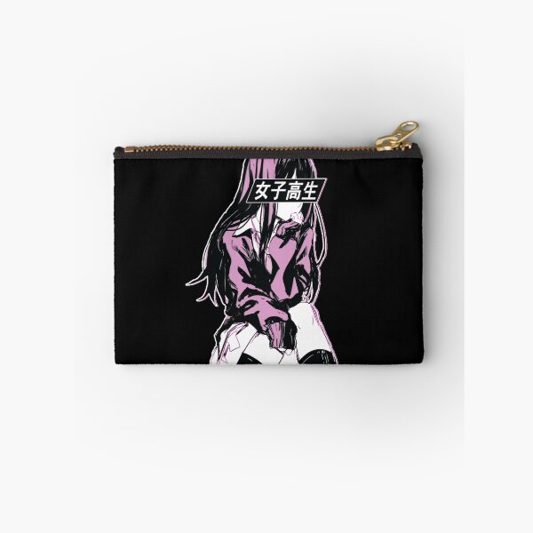 Item preview, schoolgirl (pink) sad anime japanese aesthetic designed and sold by teeshops.