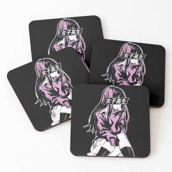 Item preview, schoolgirl (pink) sad anime japanese aesthetic designed and sold by teeshops.