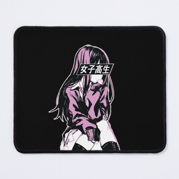 Item preview, schoolgirl (pink) sad anime japanese aesthetic designed and sold by teeshops.