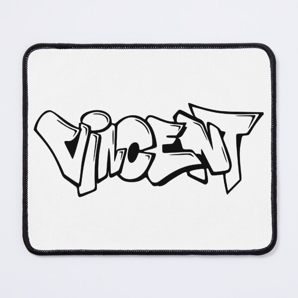 Item preview, Vincent - Graffiti Name Design designed and sold by NameThatShirt.