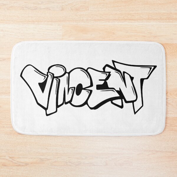 Item preview, Vincent - Graffiti Name Design designed and sold by NameThatShirt.
