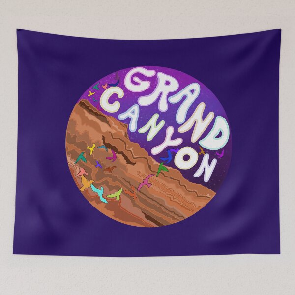Item preview, Grand Canyon Arizona Rainbow Birds designed and sold by Lenaartist.