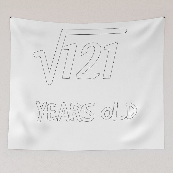 Item preview, Square Root of 121: 11th Birthday 11 Years Old Boy Girl designed and sold by geekydesigner.