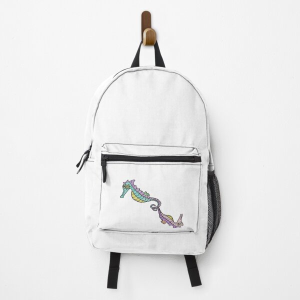 Item preview, Colorful pastel sea horses linked together designed and sold by Kira and Keiko.