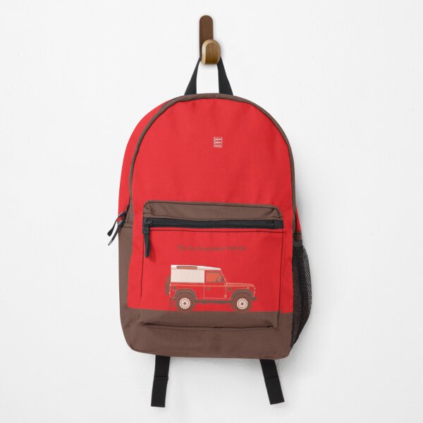 Item preview, Red Landy The Go Anywhere Vehicle - Automotive Illustration designed and sold by Jalan Jalan Sore.