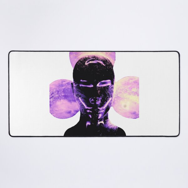 Item preview, Unusual Pink Neon Futuristic Face design designed and sold by Dven-Clothes.