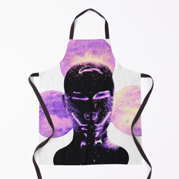 Item preview, Unusual Pink Neon Futuristic Face design designed and sold by Dven-Clothes.