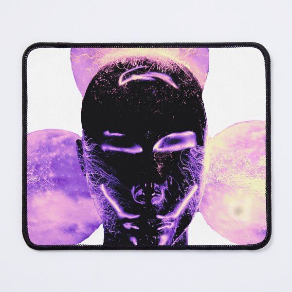 Item preview, Unusual Pink Neon Futuristic Face design designed and sold by Dven-Clothes.