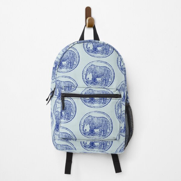 Item preview, 1905 Blue Japanese Elephant designed and sold by historicimage.