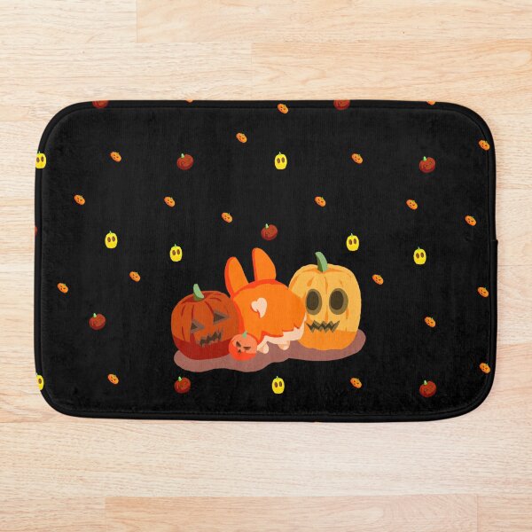 Aperçu de l'œuvre Imposteur Corgi parmi les citrouilles d'Halloween créée et vendue par MindToPaper.