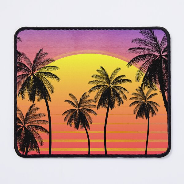 Item preview, Tropical Sunset Synthwave designed and sold by MaiZephyr.