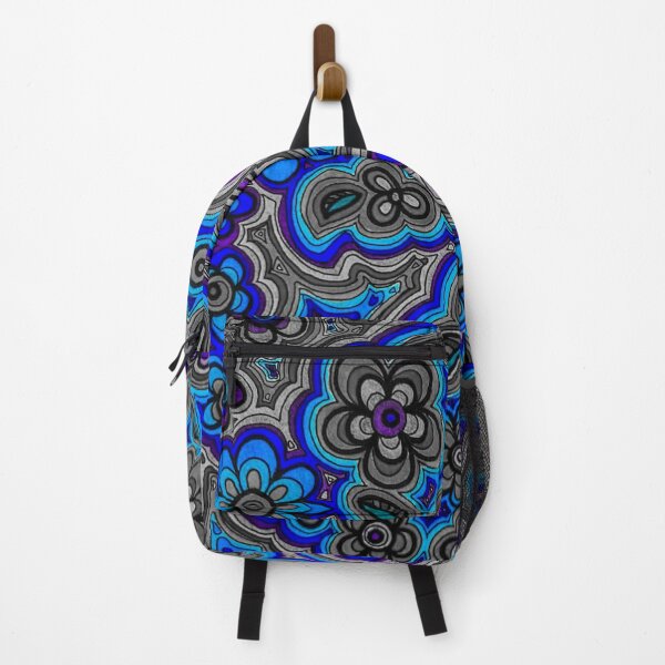 Item preview, Daisedelic (Blue) designed and sold by Sarah Kurdila.