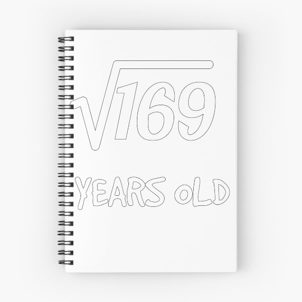 Item preview, Square Root of 169: 13th Birthday 13 Years Old Boy Girl designed and sold by geekydesigner.