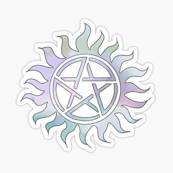 Supernatural Protection Symbol Vinyl Decal – Crypt Culture