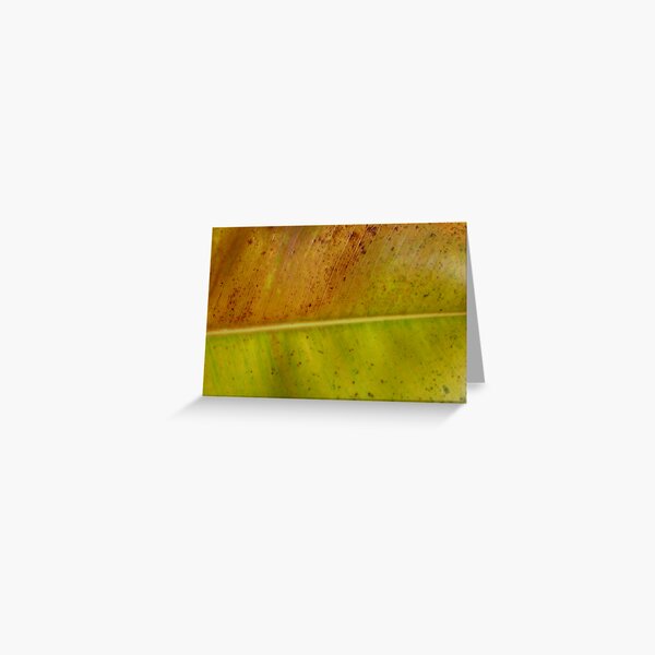 banana flag Greeting Card