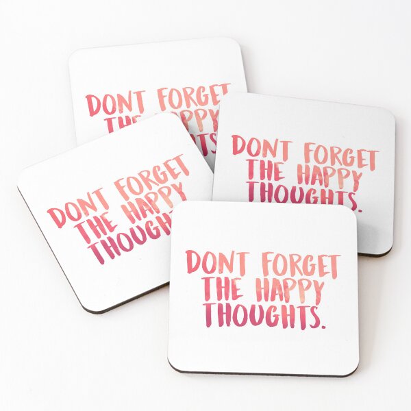 Item preview, Don't forget the happy thoughts designed and sold by mgstein.