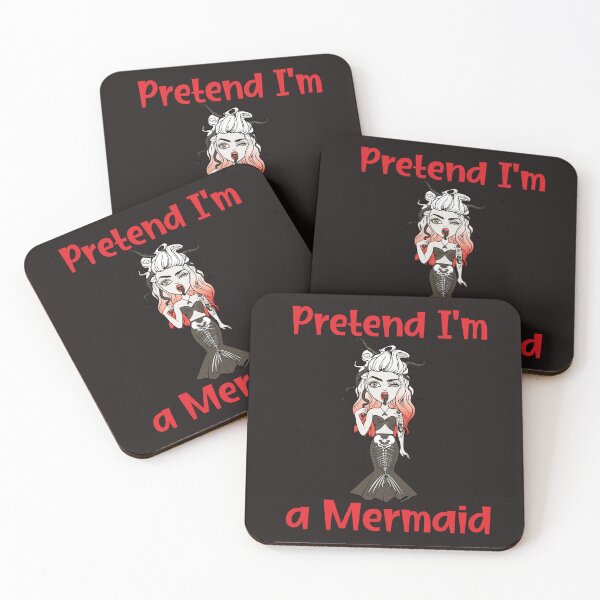 Item preview, Pretend I'm a Mermaid designed and sold by leshewle.
