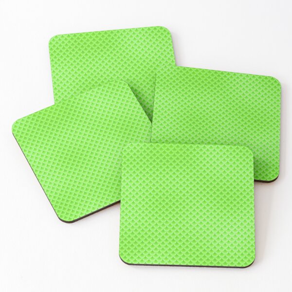 Item preview, Green Scallops Pattern designed and sold by houseofwray.