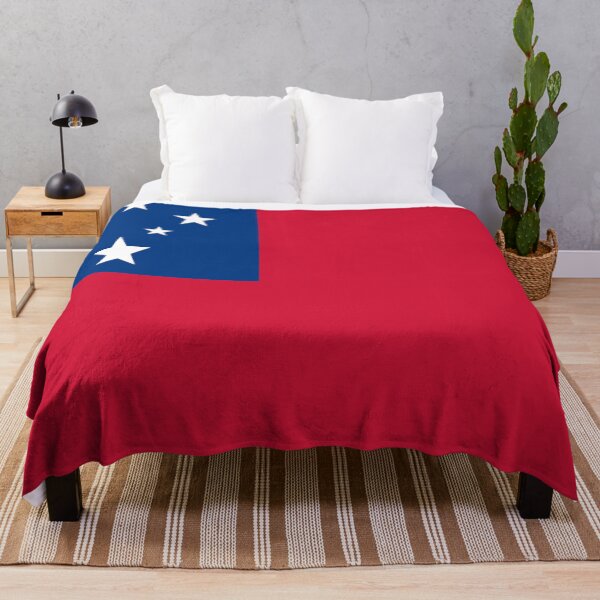 Item preview, Samoa flag designed and sold by flagshop.