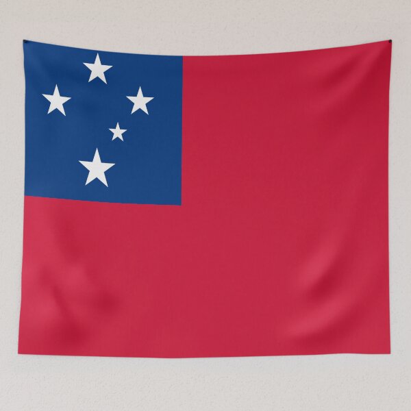 Item preview, Samoa flag designed and sold by flagshop.