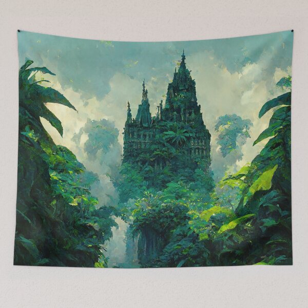 Item preview, Mysterious Mansion designed and sold by NeuroChroma.