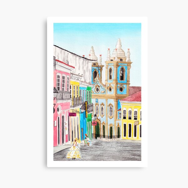 Item preview, Salvador De Bahia, Brazil designed and sold by NorrskenArt.