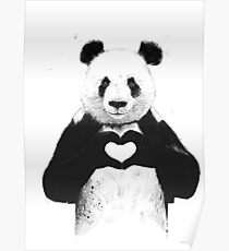 Schöner Panda Poster