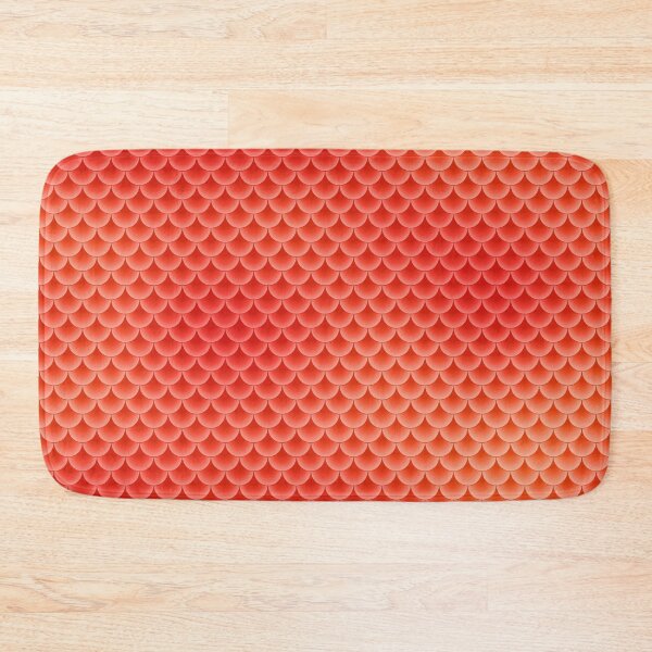 Item preview, Red Scallops Pattern designed and sold by houseofwray.